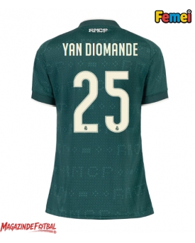 Real Madrid Yan Diomande #25 Tricou Fotbal Replică 2026-27 Femei Deplasare Real Madrid Yan Diomande #25 Tricou Fotbal Replică 2026-27 Femei Deplasare